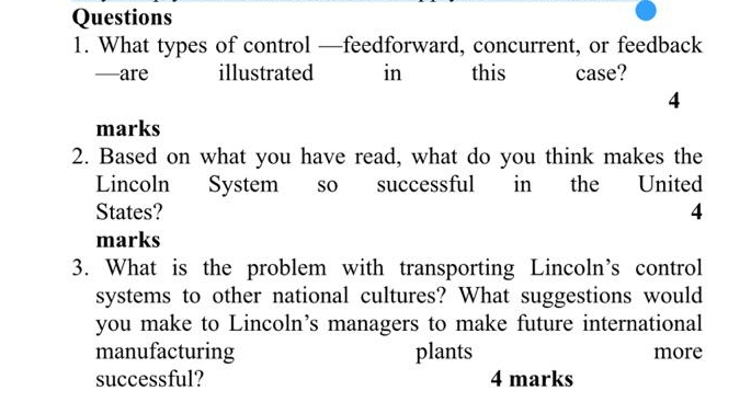 Below is a case study. Pls read it and solve the