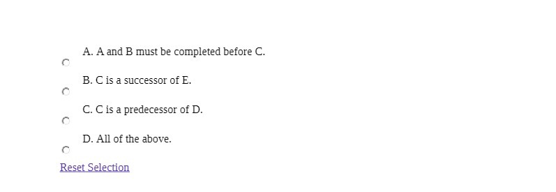 A. A and B Imust be completed before [. B . C is