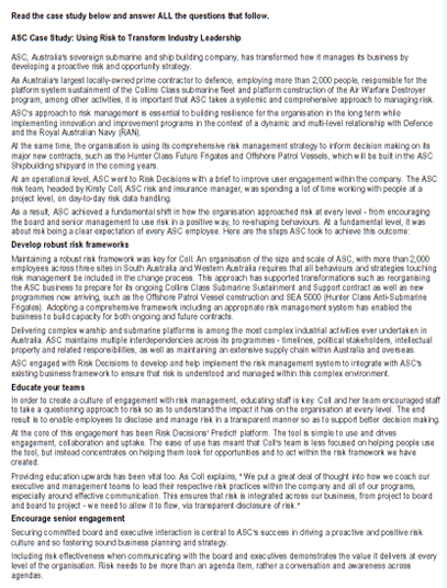 QUESTION 1 (20 Marks) Identify and analyse the