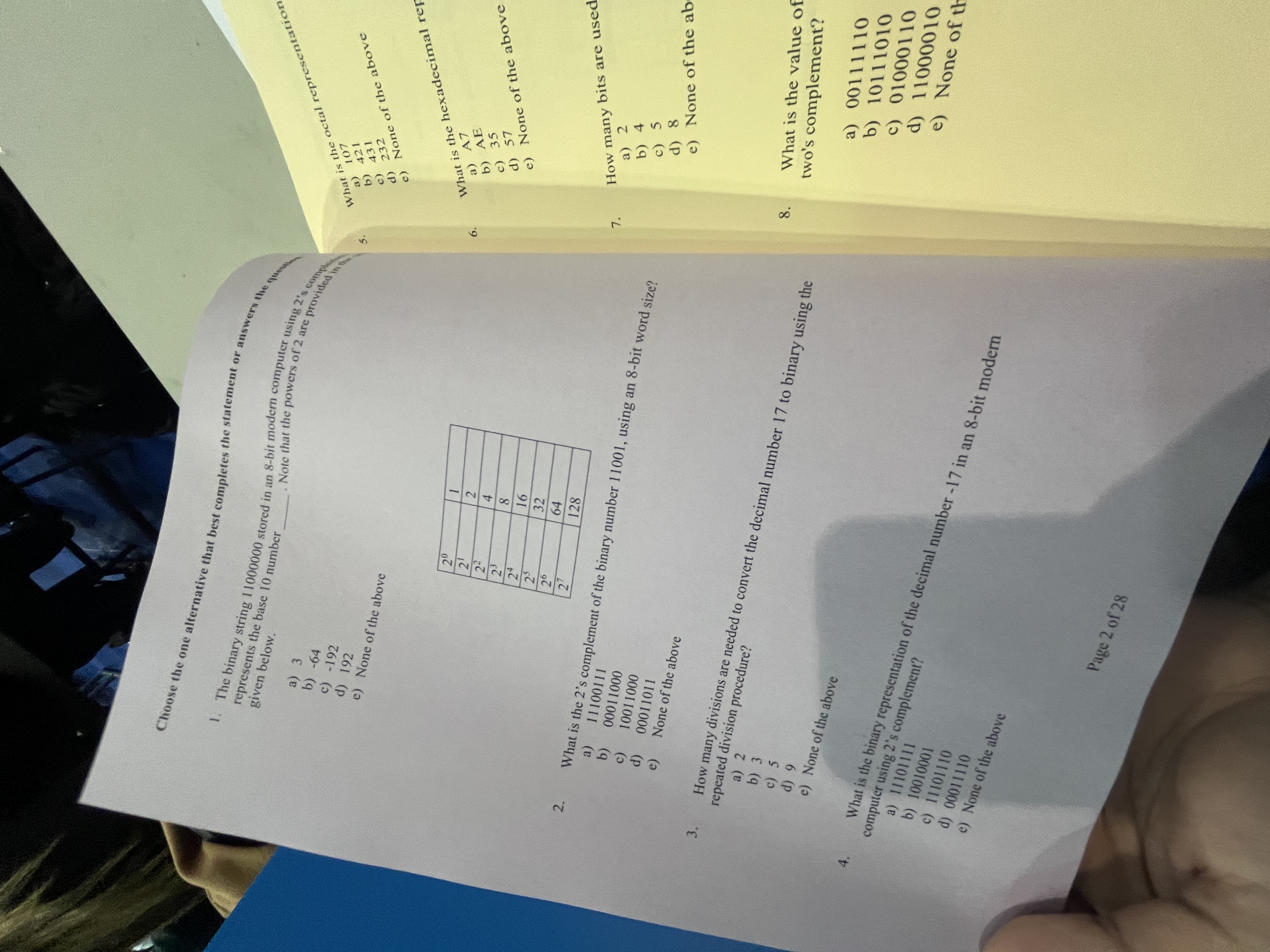 Choose the one alternative that best completes