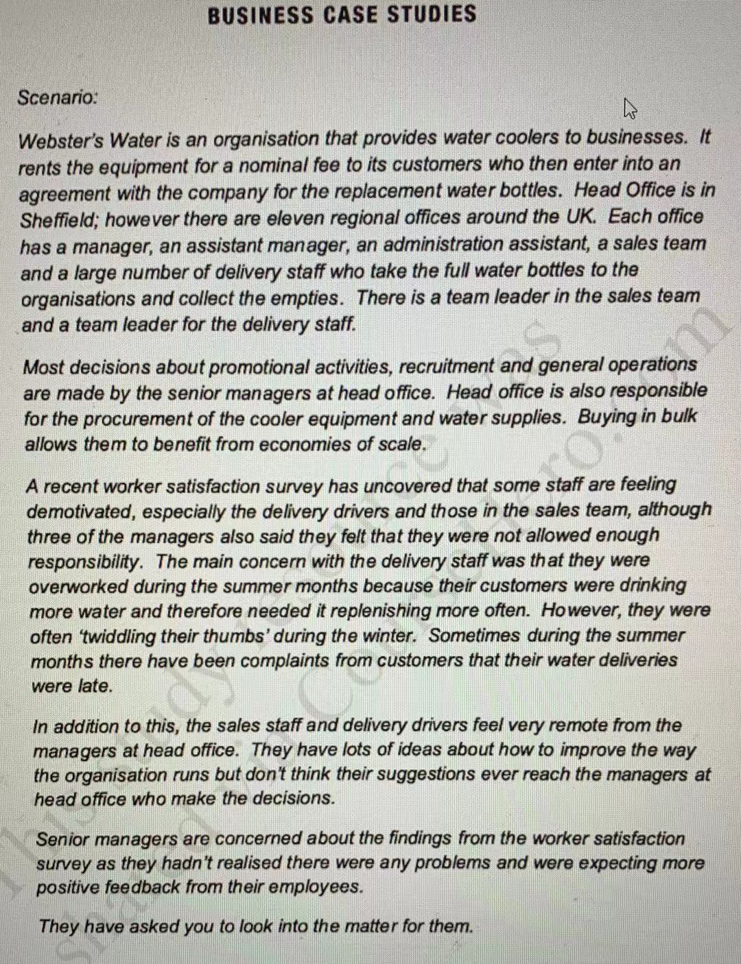 Discuss the ways that you can improve the way the