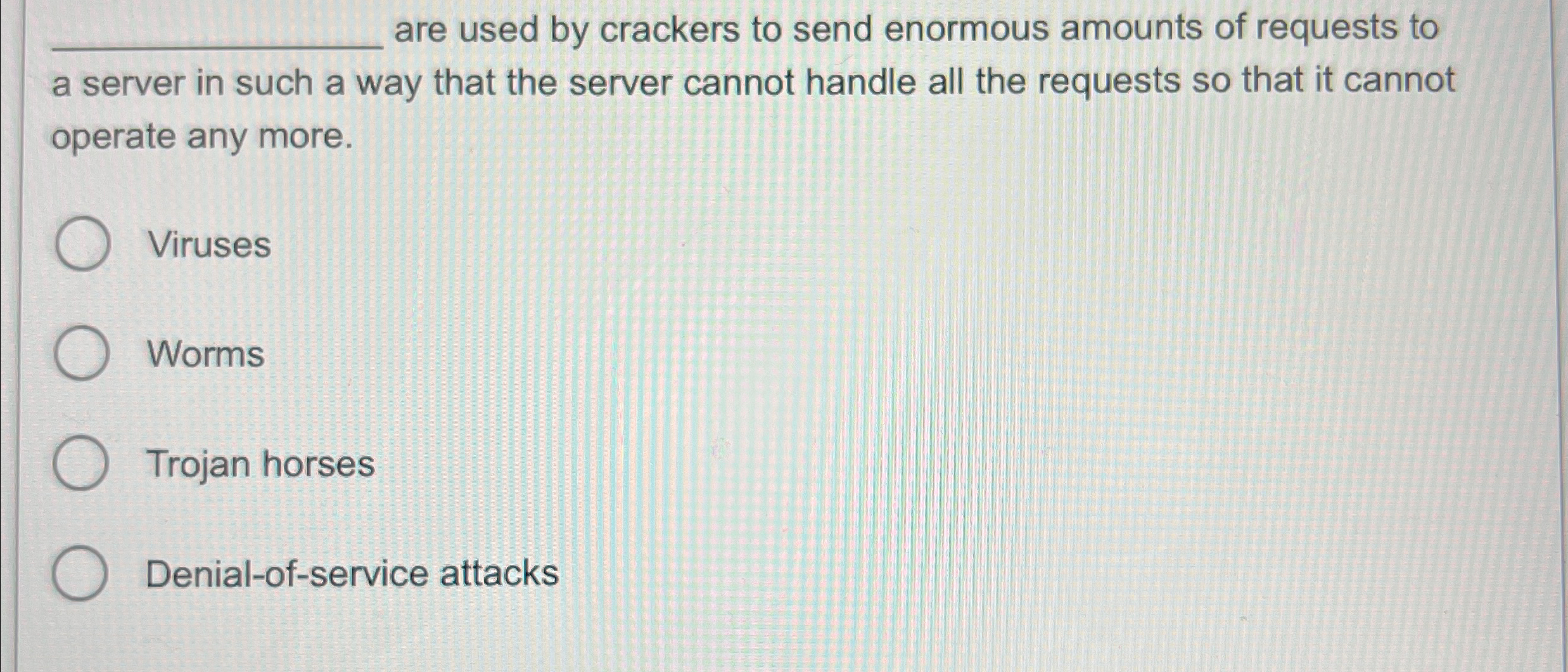 q , are used by crackers to send enormous amounts