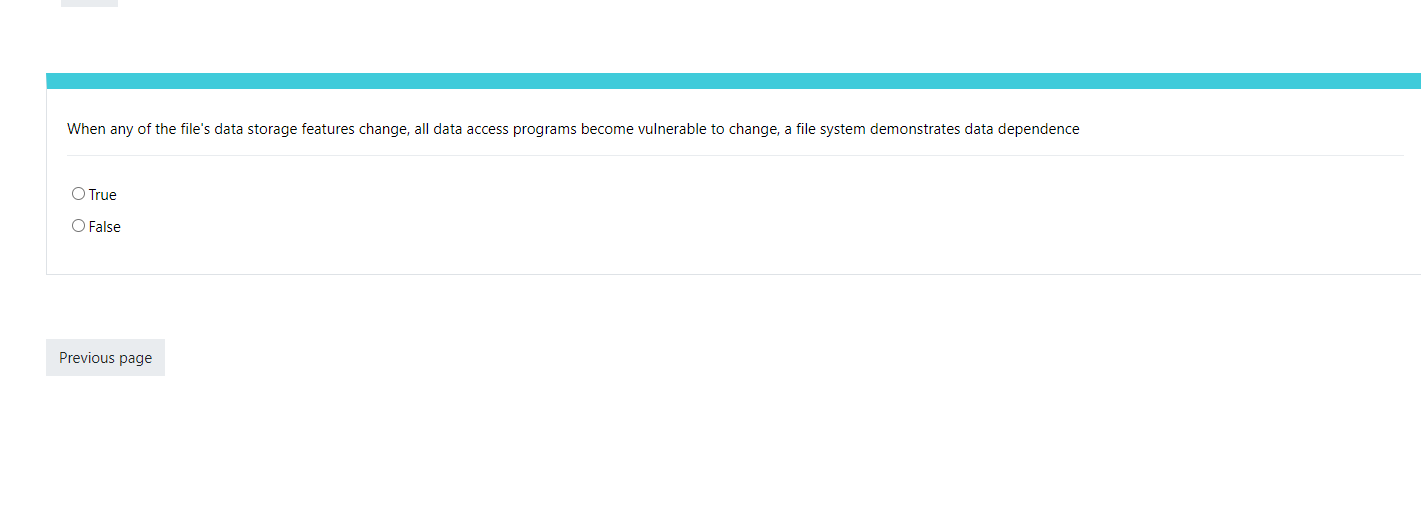 When any of the file's data storage features
