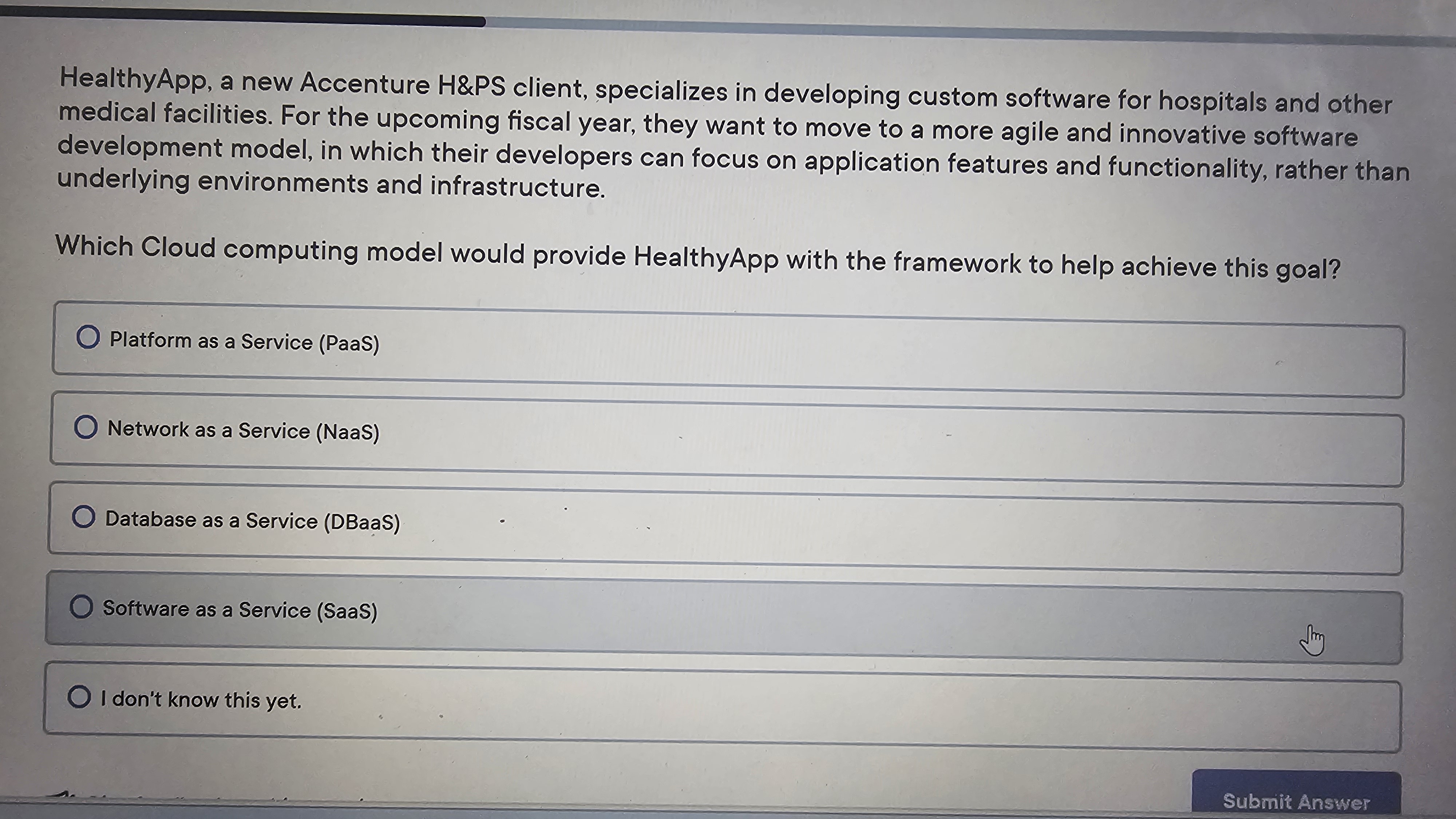 HealthyApp, a new Accenture H&PS client,