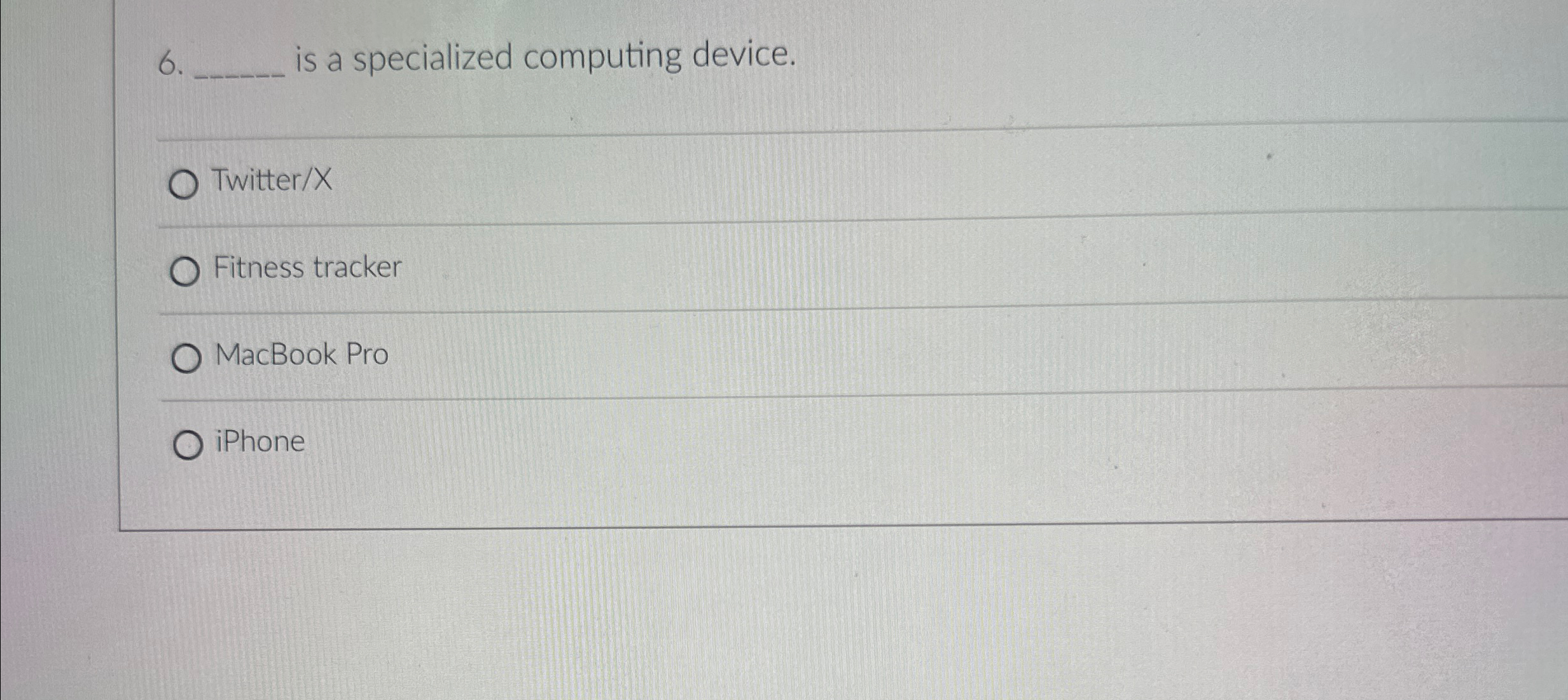 is a specialized computing device. Twitter / X