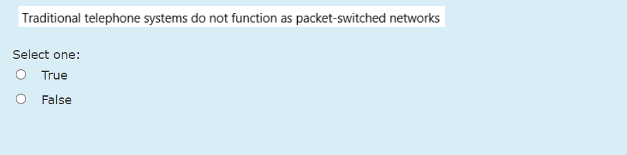 Traditional telephone systems do not function as
