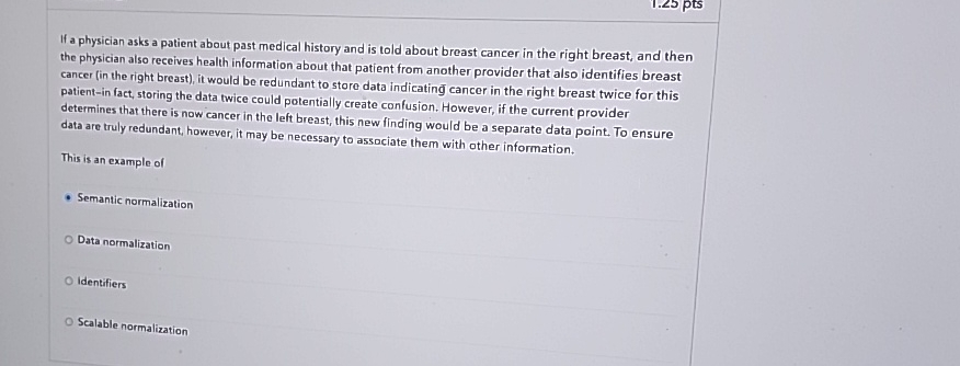 If a physician asks a patient about past medical