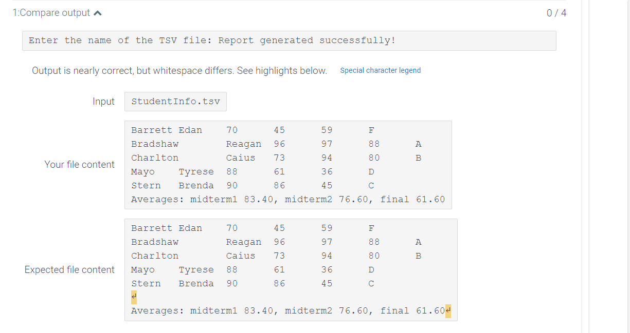 1 2 . 9 LAB: Course Grade 1 2 . 9 LAB: Course