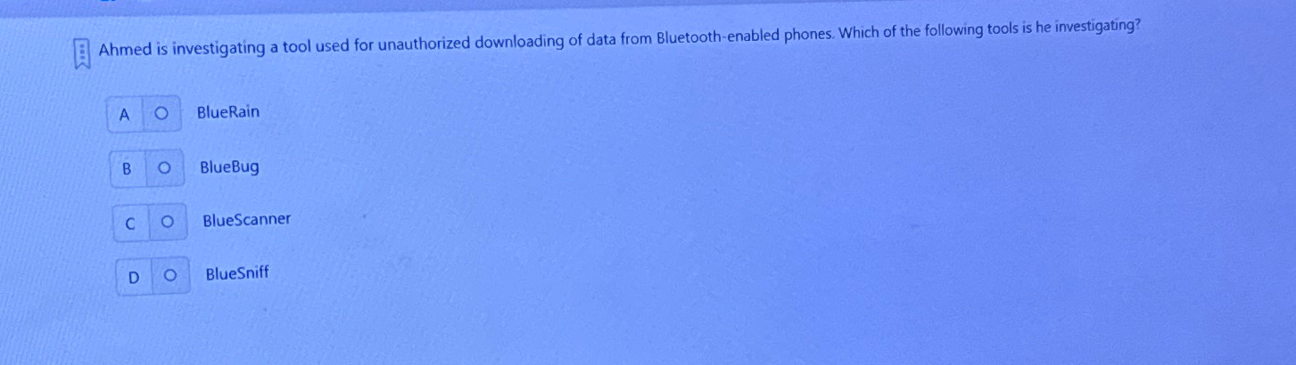 Ahmed is investigating a tool used for