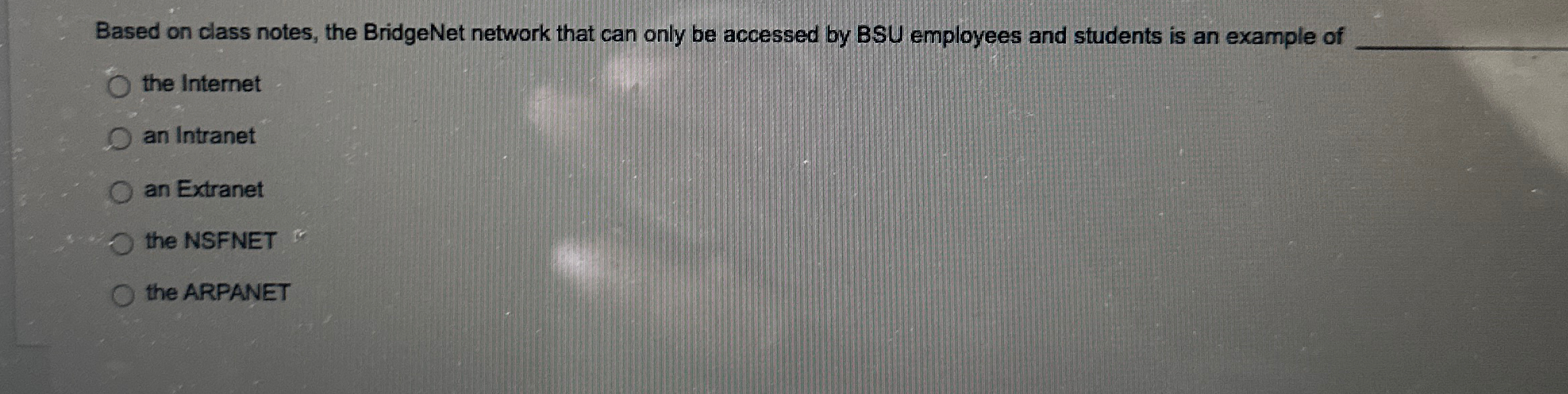 Based on class notes, the BridgeNet network that