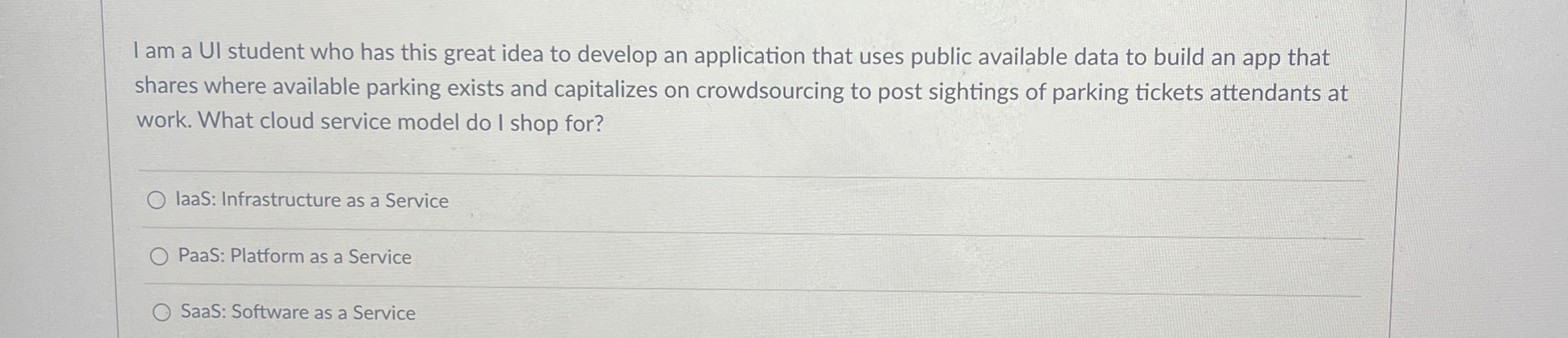 I am a UI student who has this great idea to