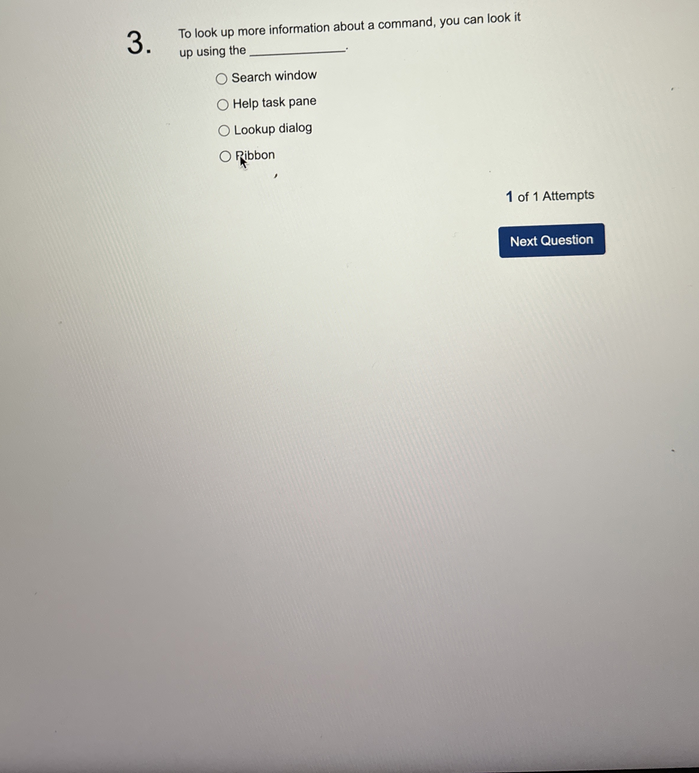 To look up more information about a command, you