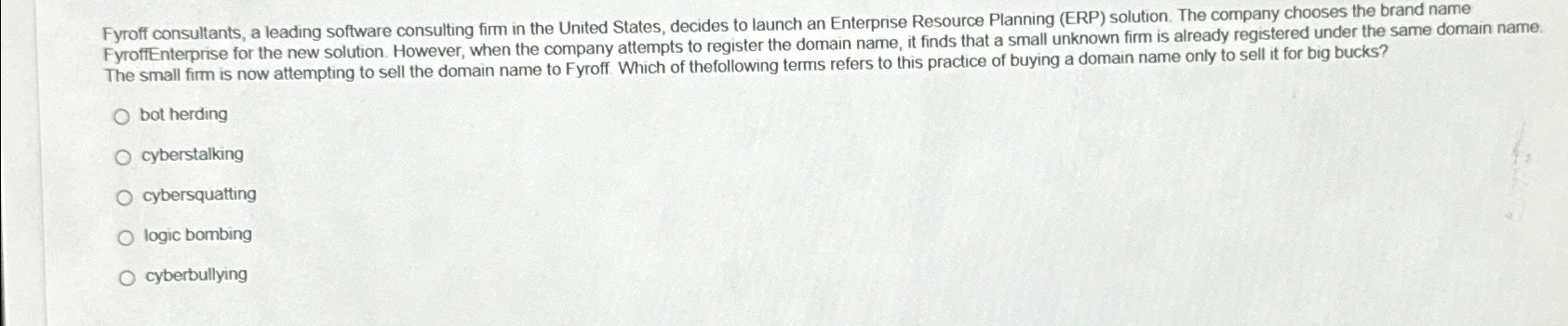 Fyroff consultants, a leading software consulting
