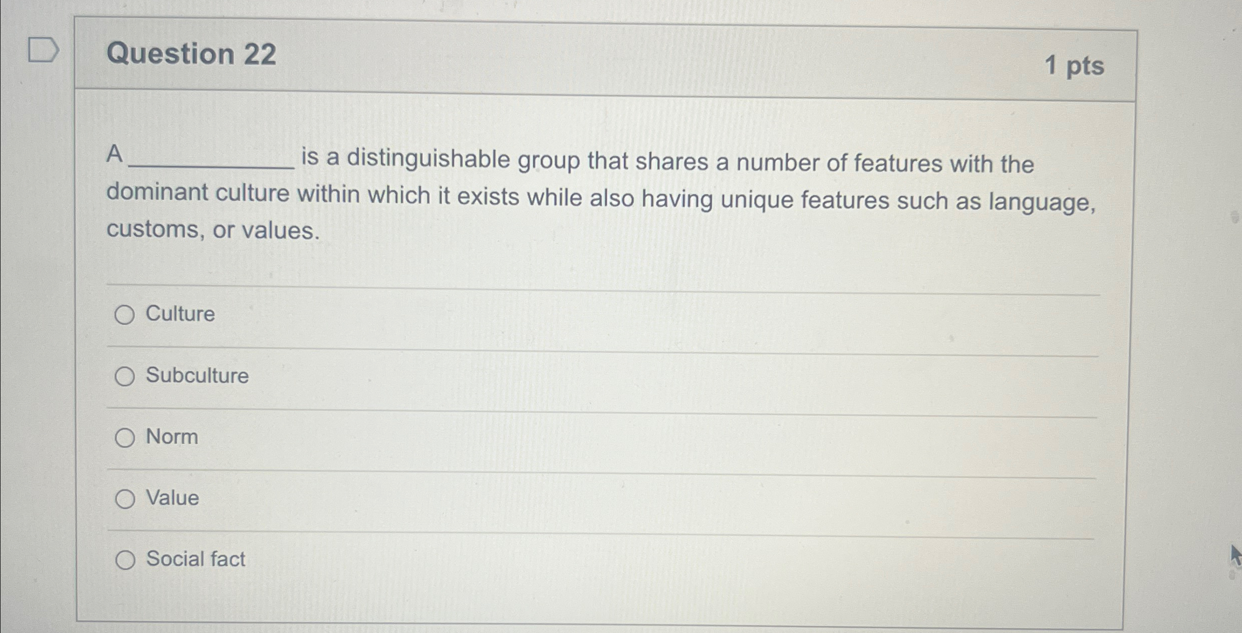 Question 2 2 1 p t s A is a distinguishable group