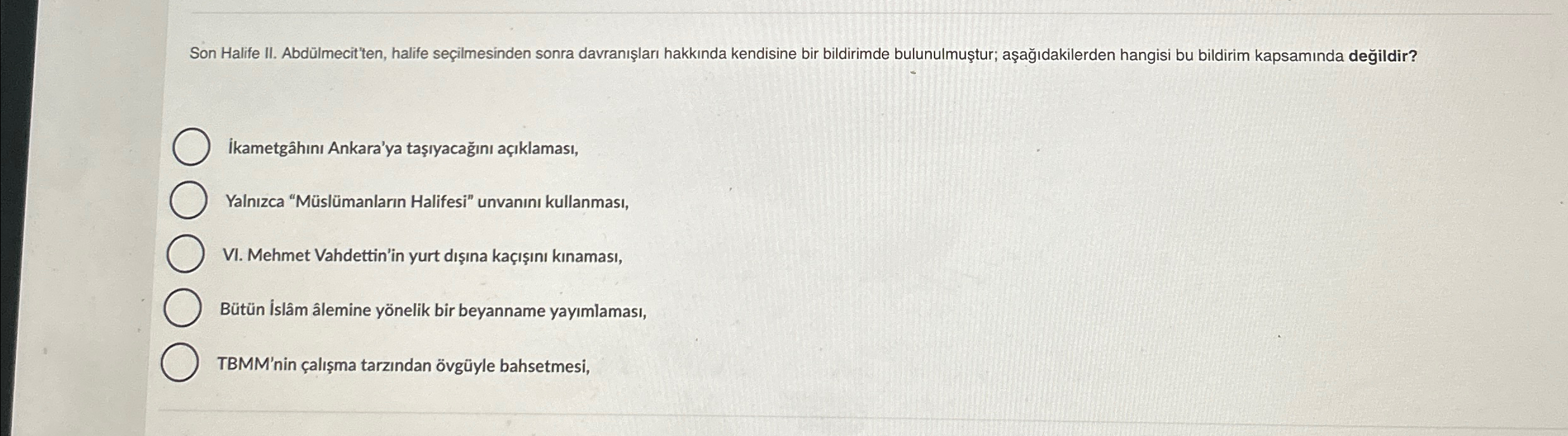 Son Halife II . Abd lmecitten , halife se