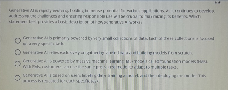 Generative Al is rapidly evolving, holding