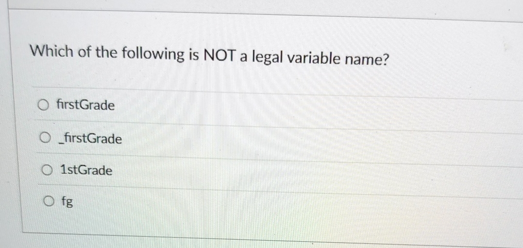 Which of the following is NOT a legal variable