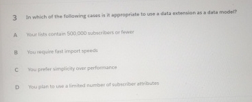 3 In which of the following cases is it