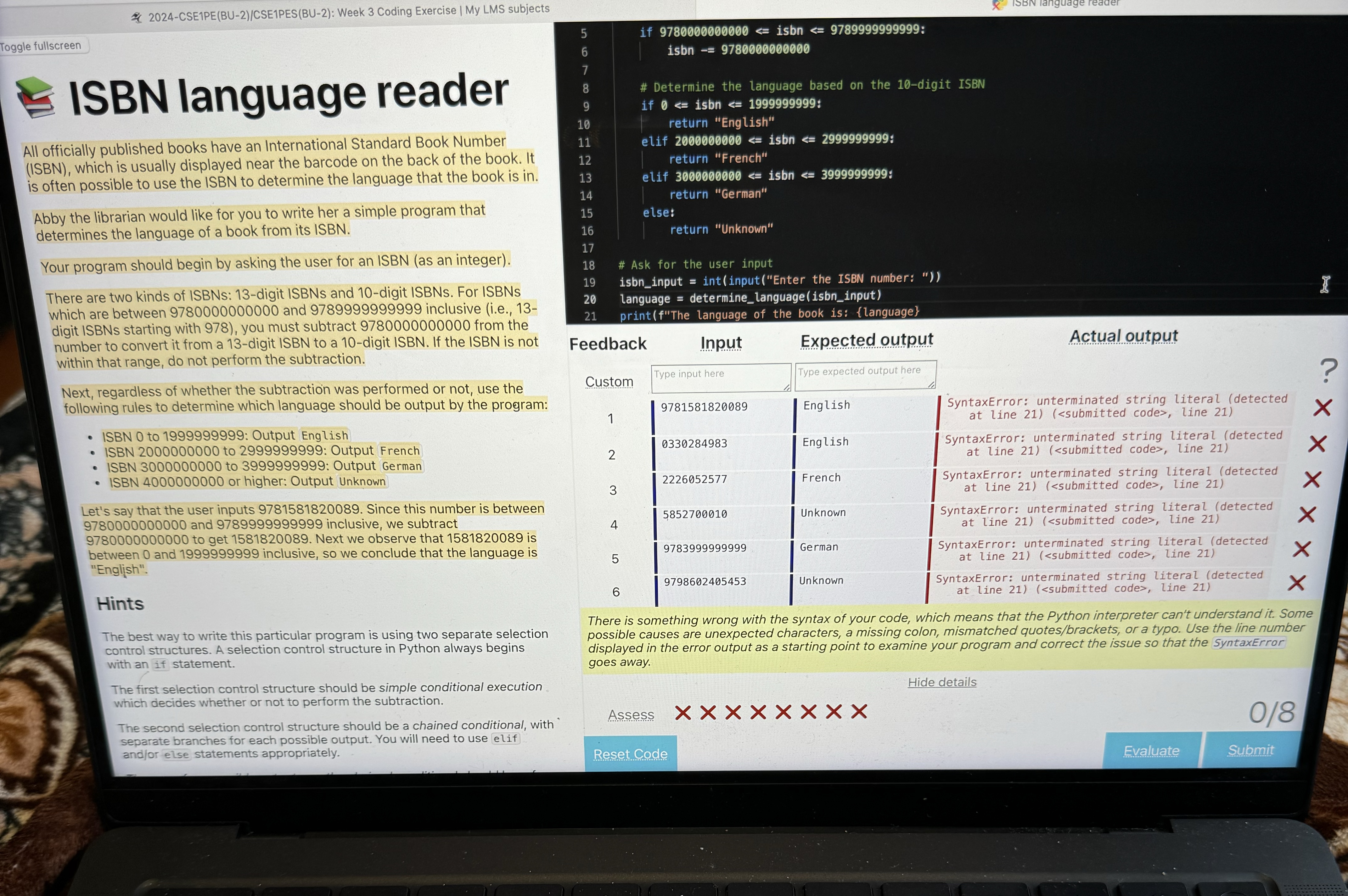 All officially published books have an