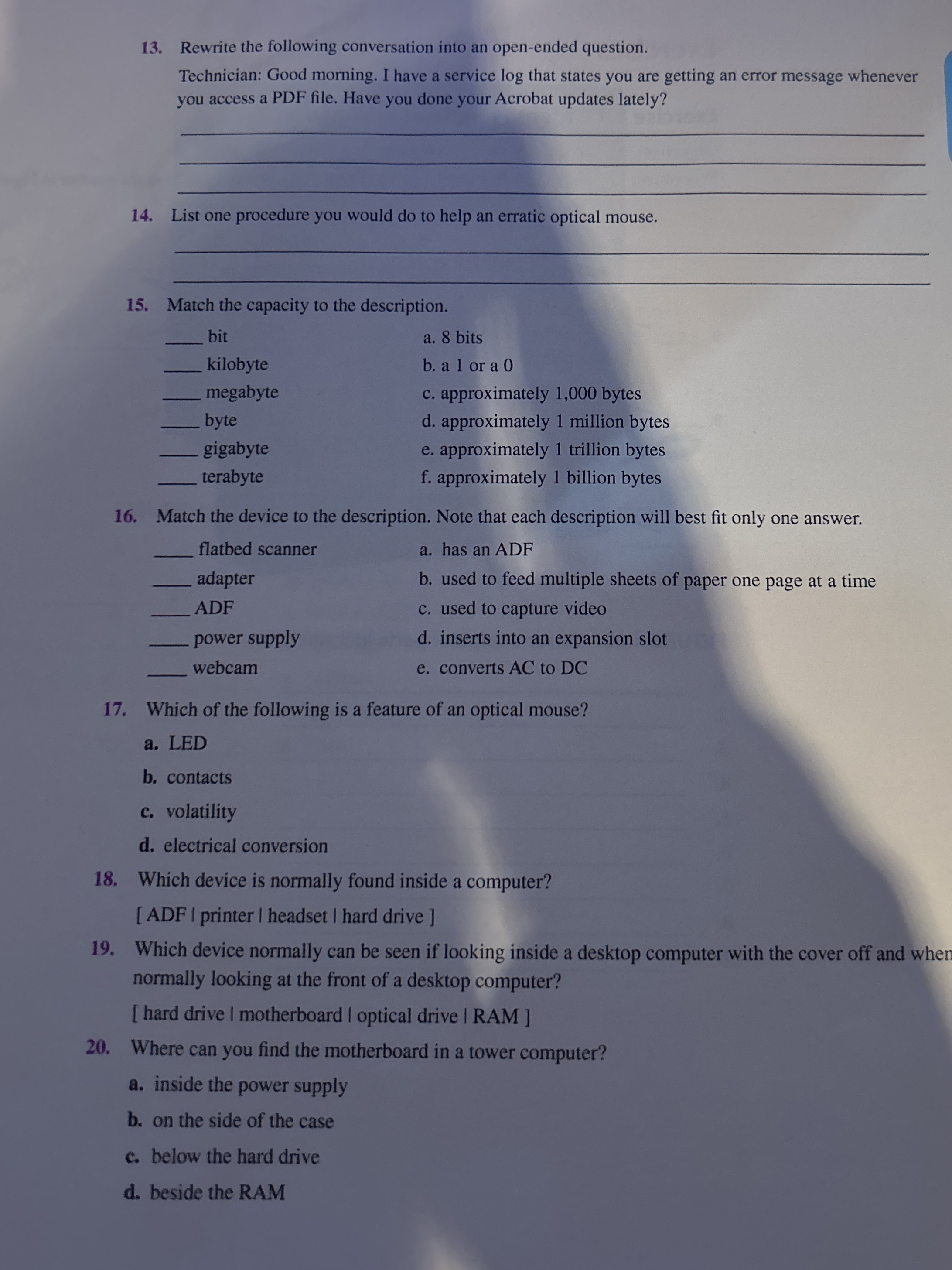 2 4 Complete At Guide to IT Hardware and Software