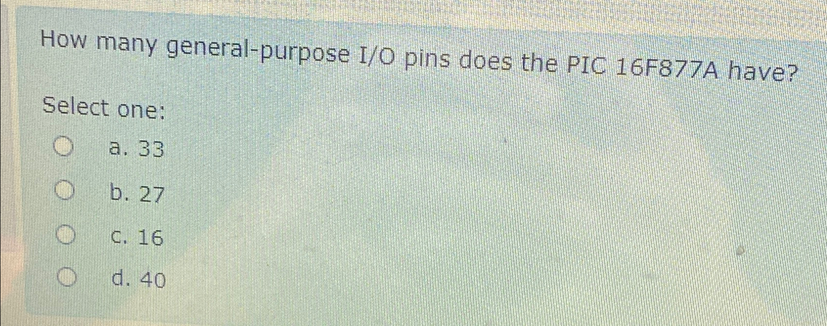 How many general - purpose I / O pins does the