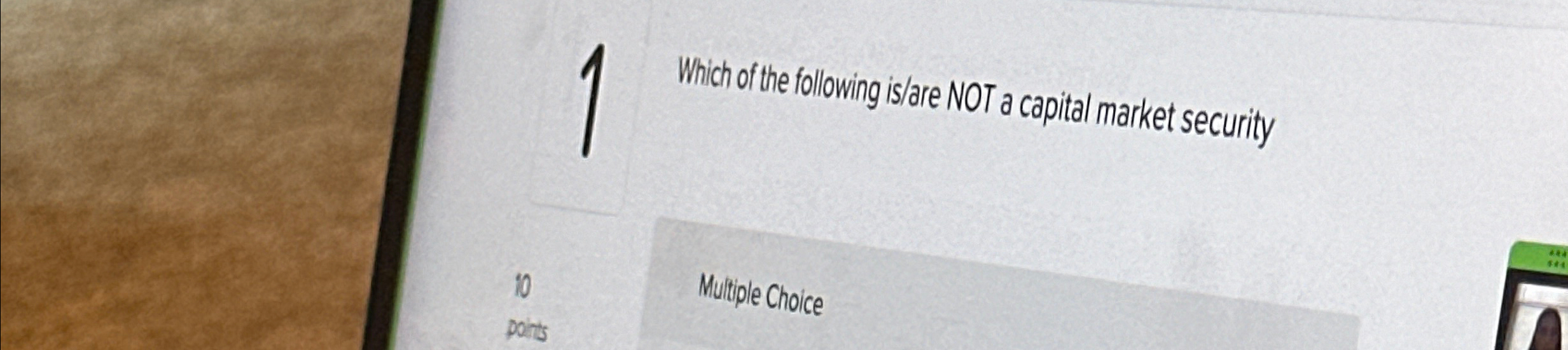 1 Which of the following is / are NOT a capita /