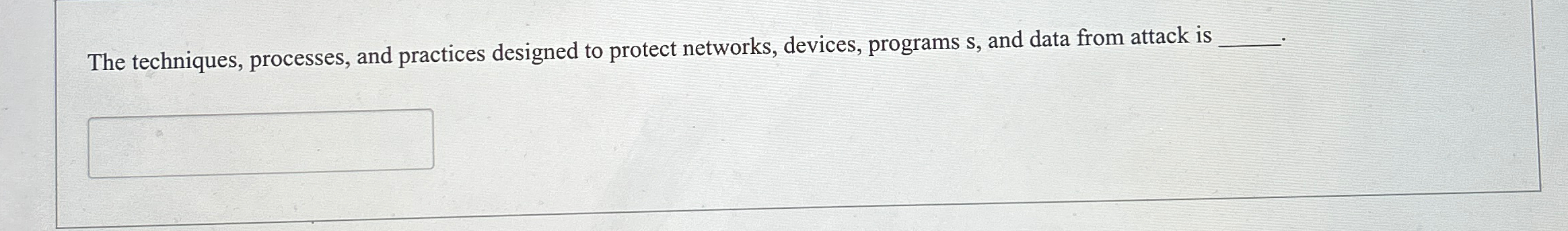 The techniques, processes, and practices designed