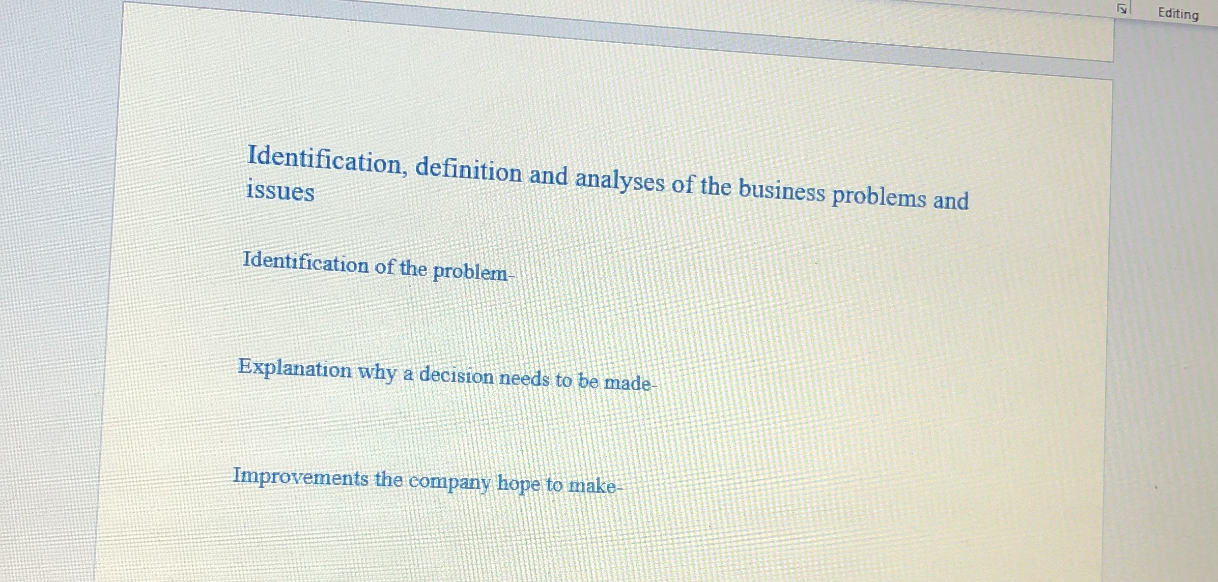 Can you please help me to answer this