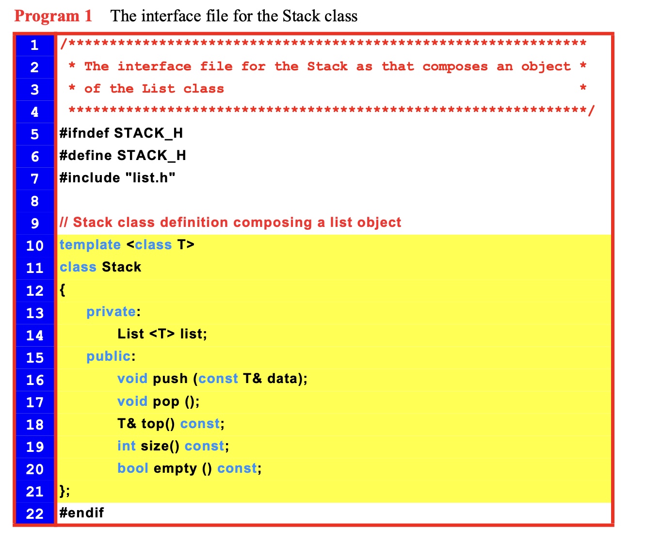 Rewrite the interface file, the implementation