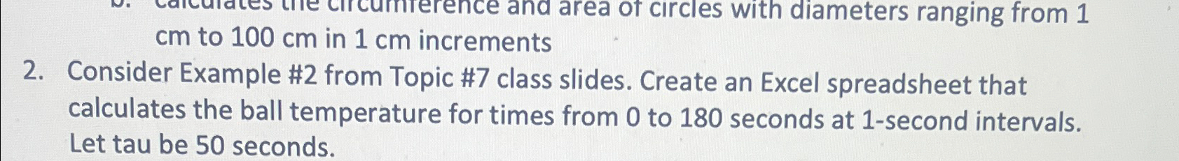 2 . Consider Example # 2 from Topic # 7 class
