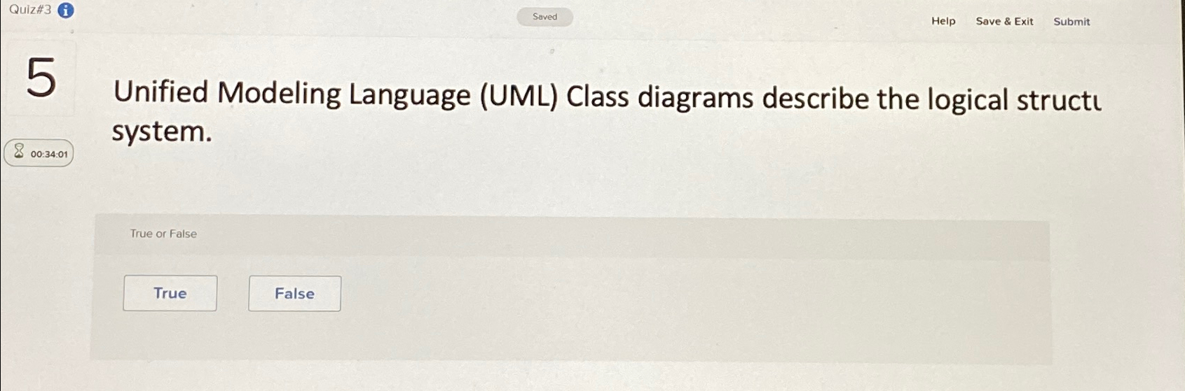 5 Unified Modeling Language ( UML ) Class
