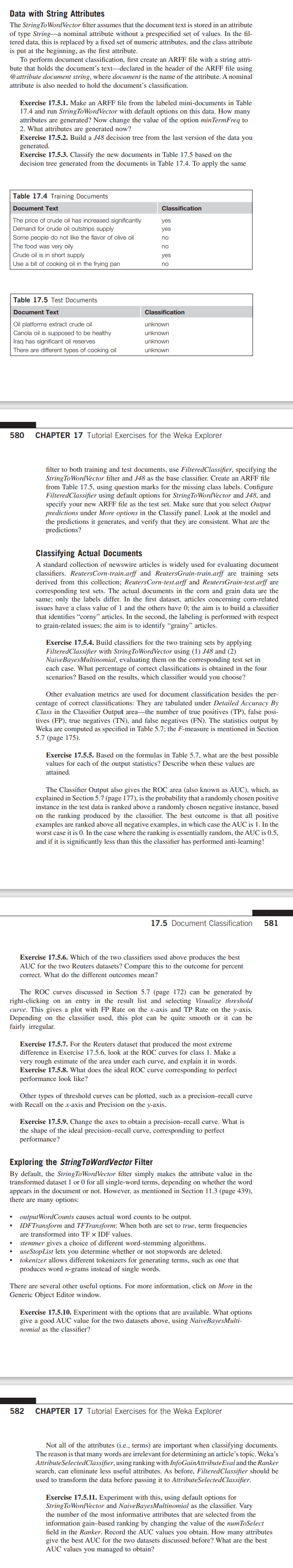Can you tell me how to solve Exercise 1 7 . 5 . 1