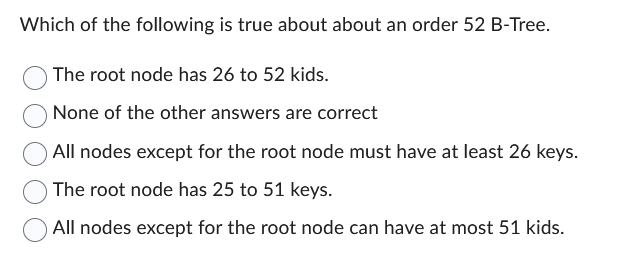 Which of the following is true about about an