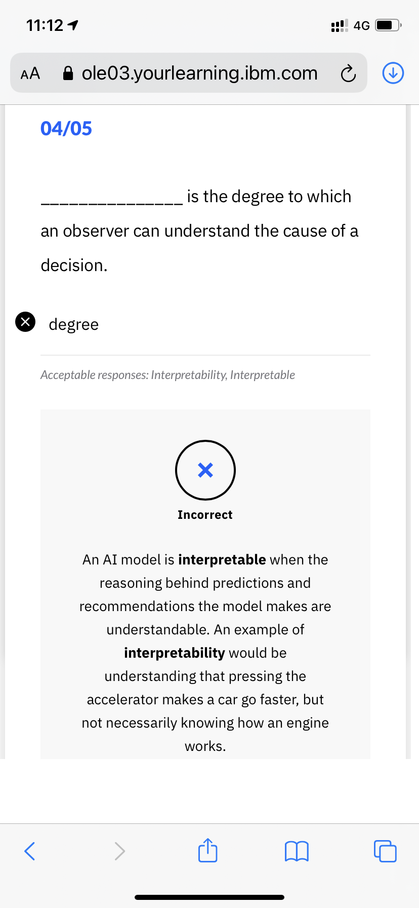 When developing explanations for the output of an
