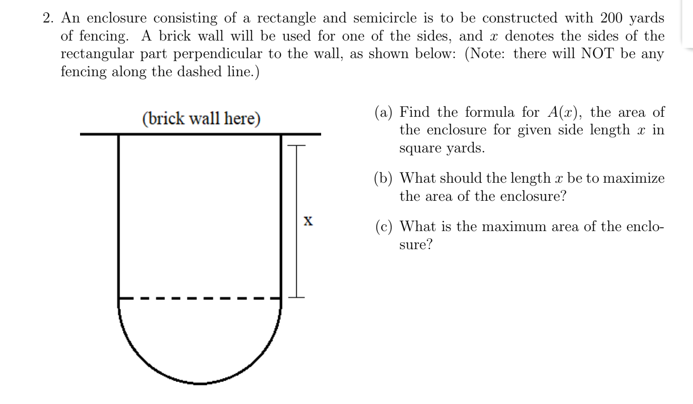 SOLVE USING PYTHON! An enclosure consisting of a