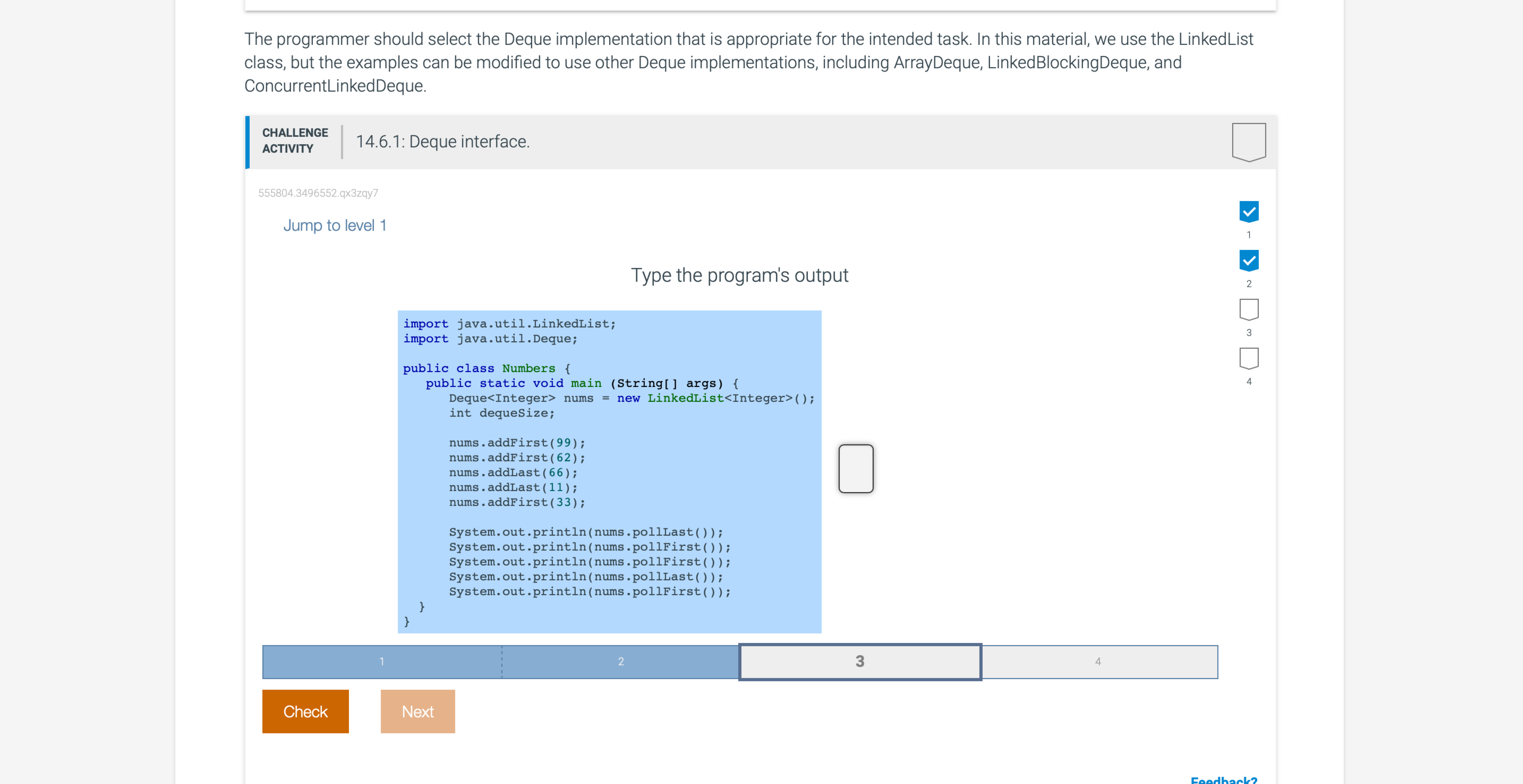 ( PLEASE GIVE THE CORRECT ORDER SEQUENCE OF THE