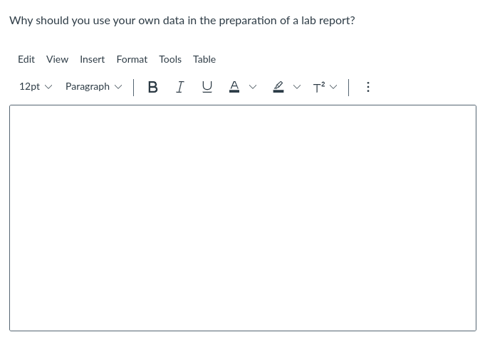 Why should you use your own data in the