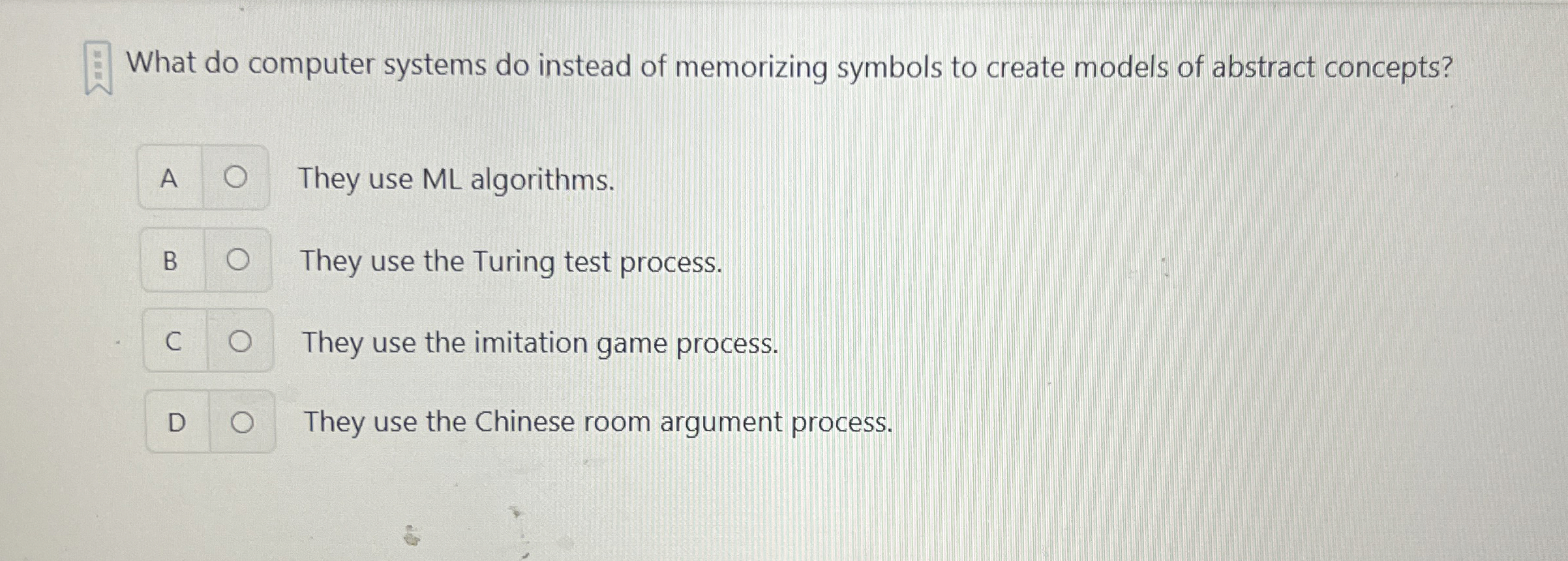What do computer systems do instead of memorizing