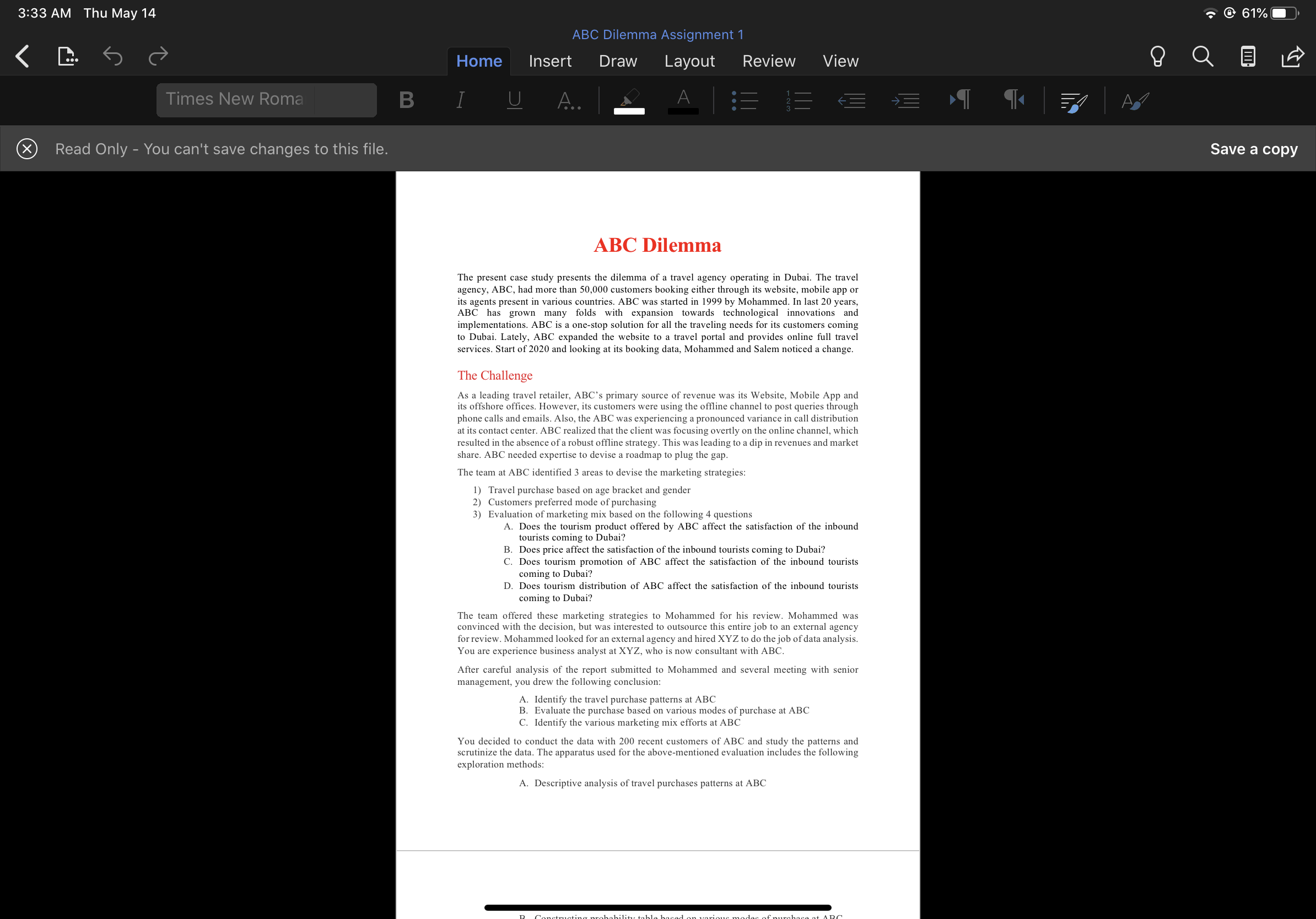 The question are already in the document itself ,
