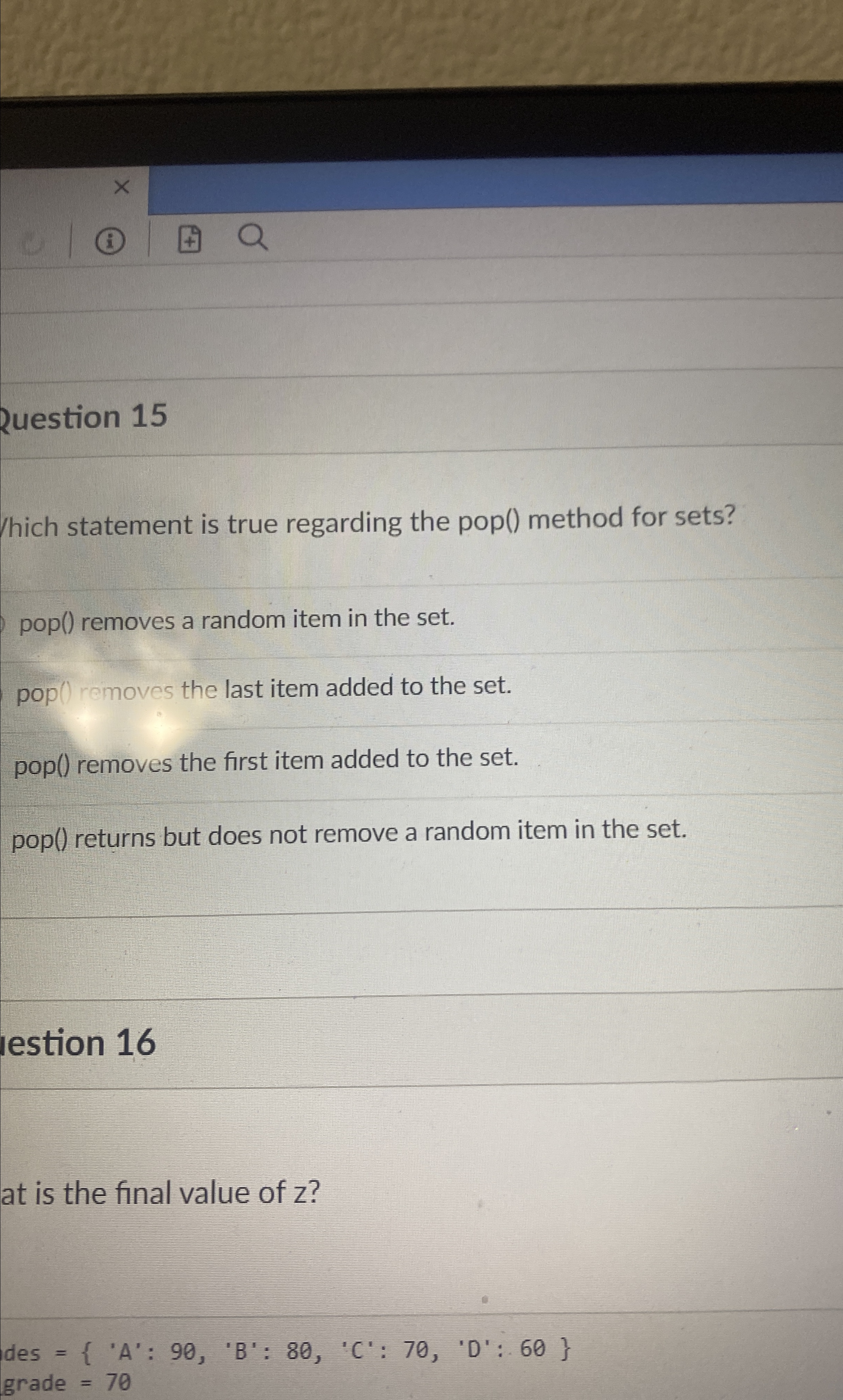 Luestion 1 5 hich statement is true regarding the