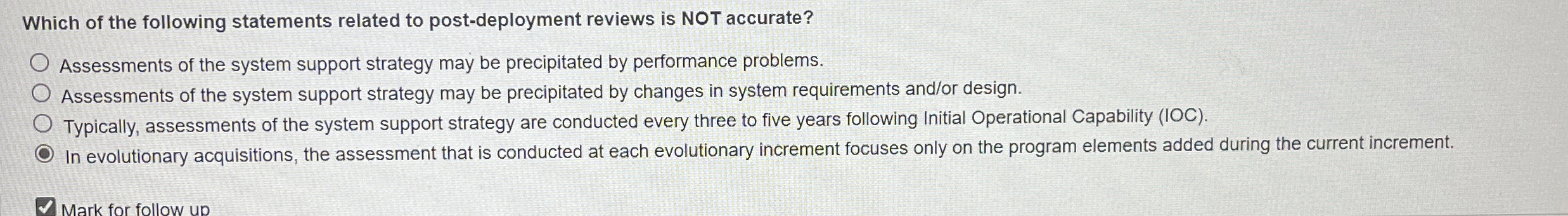 Which of the following statements related to post