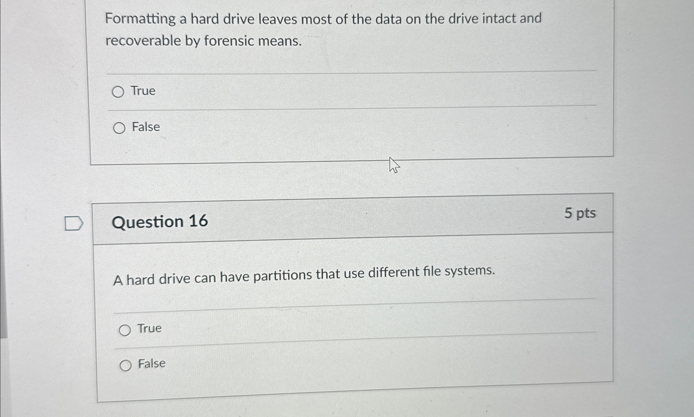 Formatting a hard drive leaves most of the data