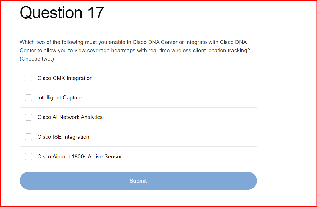 Question 1 7 Which two of the following must you