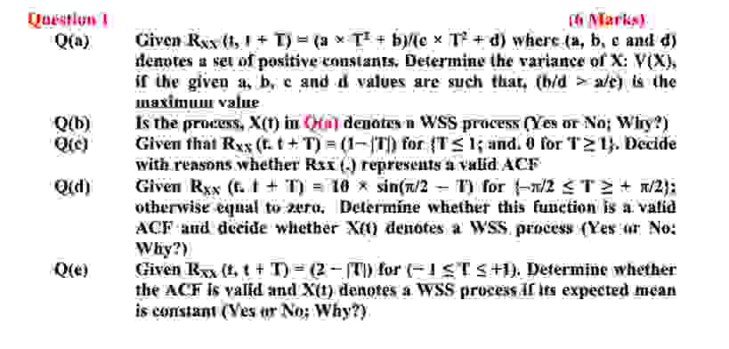 please solve asap! This is Stochastics