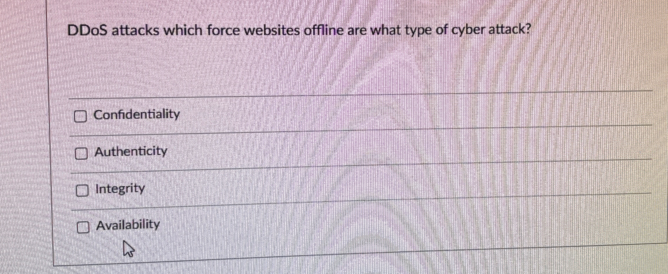 DDoS attacks which force websites offline are