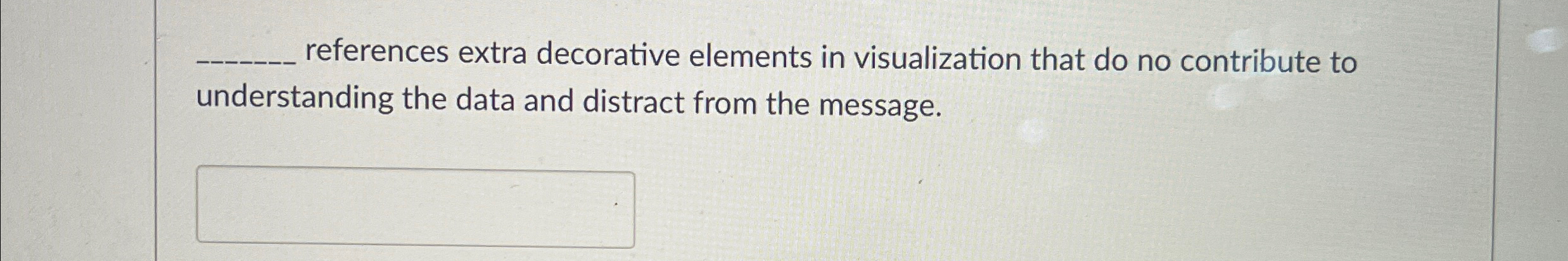 references extra decorative elements in