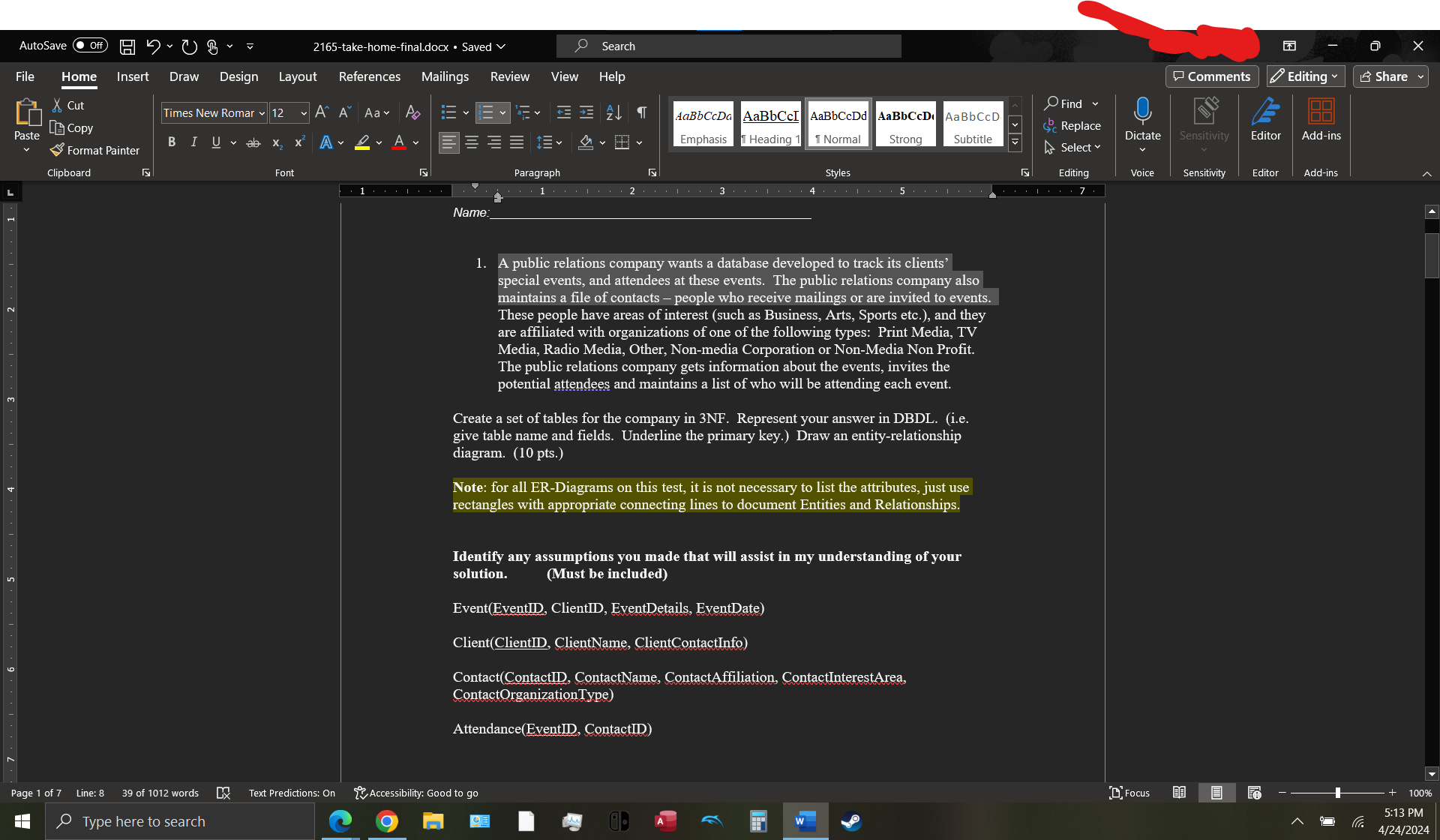 Please help me check if my answer is right for