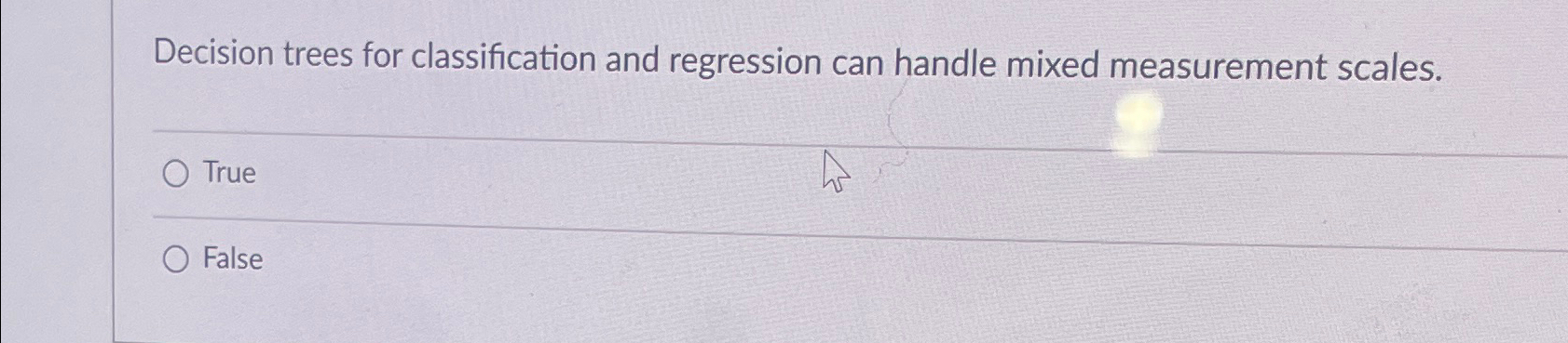 Decision trees for classification and regression