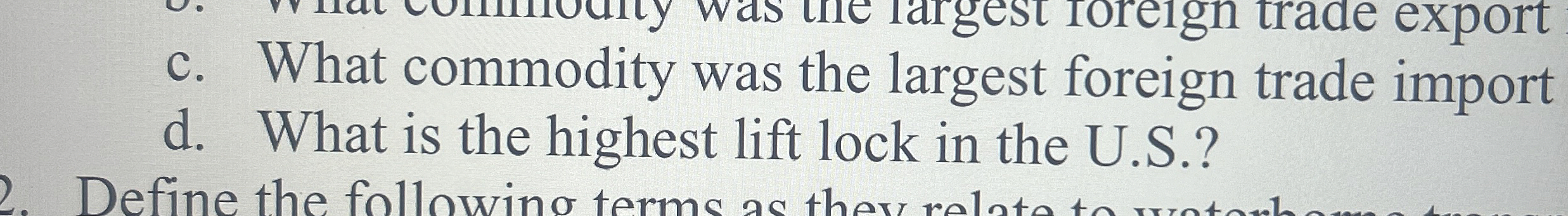 d . What is the highest lift lock in the U . S . ?