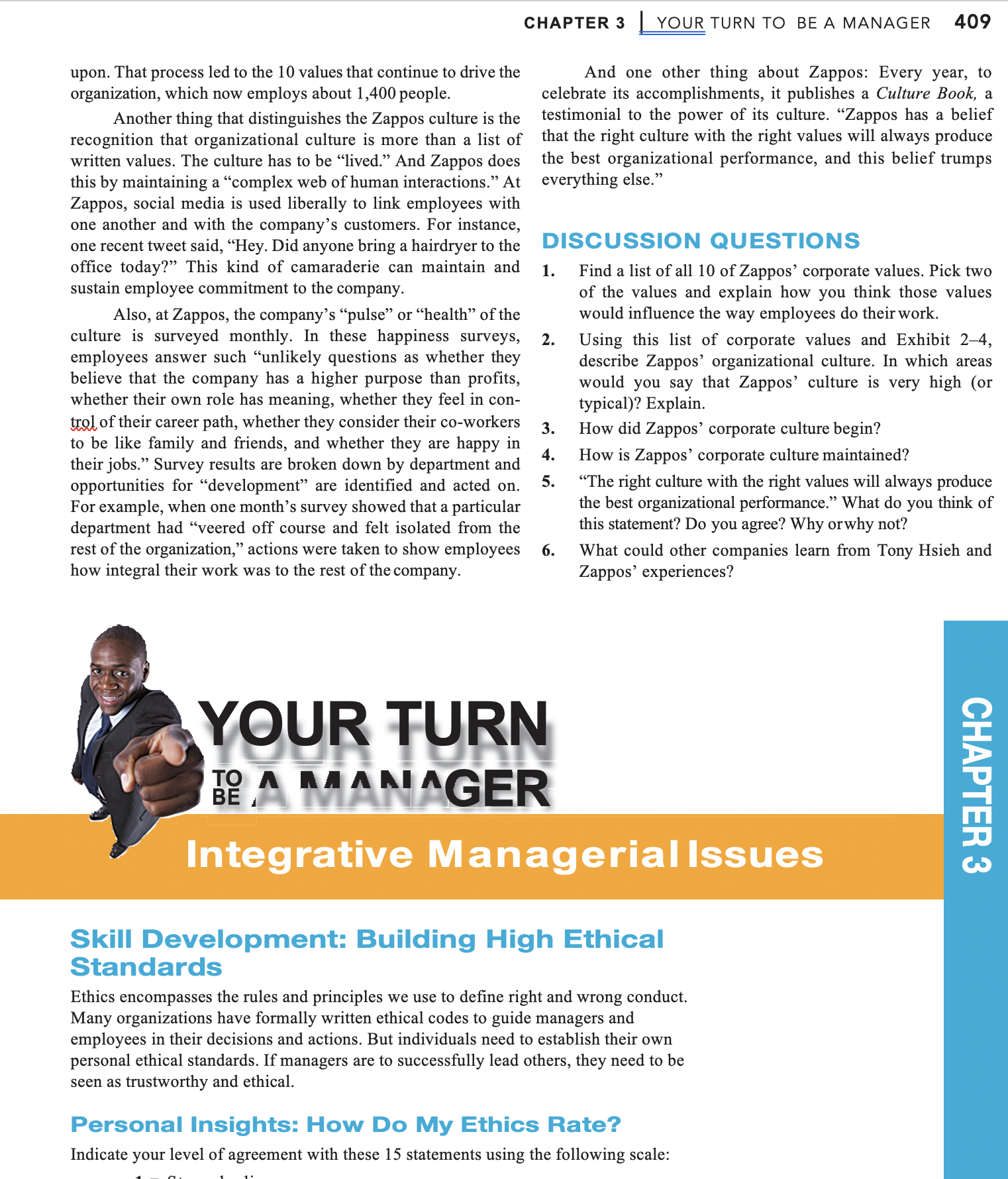 The points a asking for are : A brief